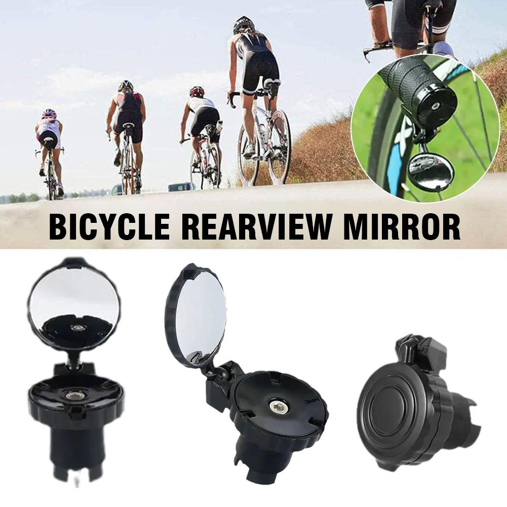 Mirror Handlebar Convex - Fahrrad-Lenker-Rückspiegel – Hochauflösender Acryl-Konvexspiegel für Rennräder