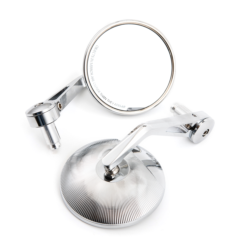 Mirror Handlebar Convex - Evomosa Motorrad Chrom Konvex 7/8'' 22mm