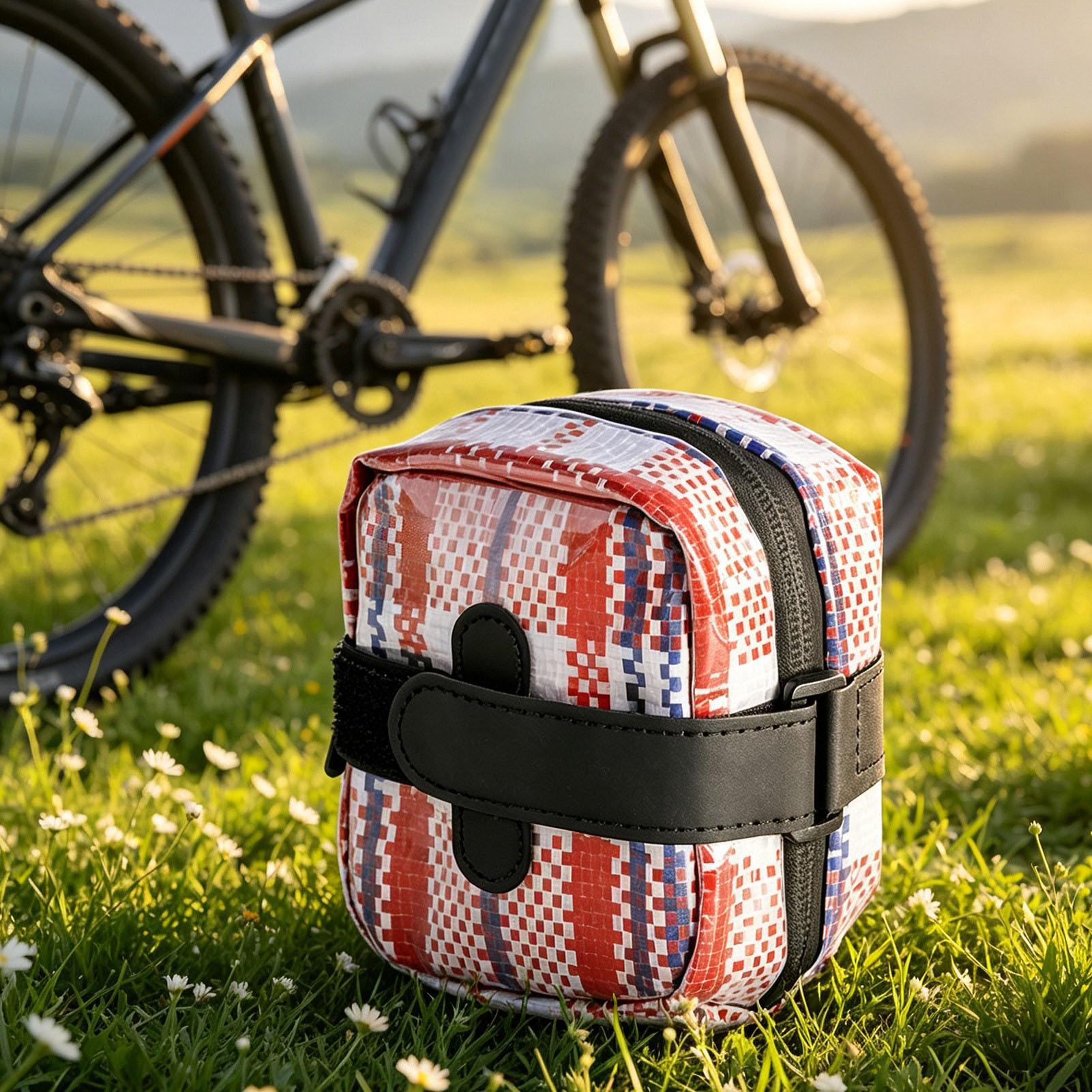 Saddle Bag Under Seat - Satteltasche Fahrrad Sattel-Organisationsbeutel Große Kapazität Fahrrad-Untersitztasche