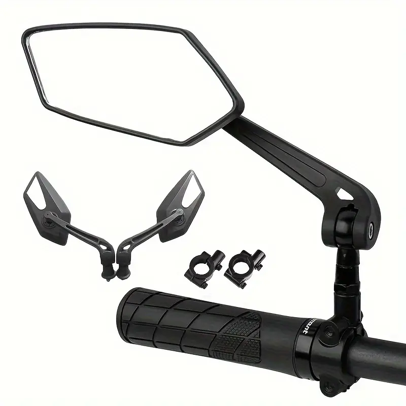 Mirror Handlebar Convex - 2 Stück Motorrad-Lenkerspiegel Rückspiegel für Motorräder