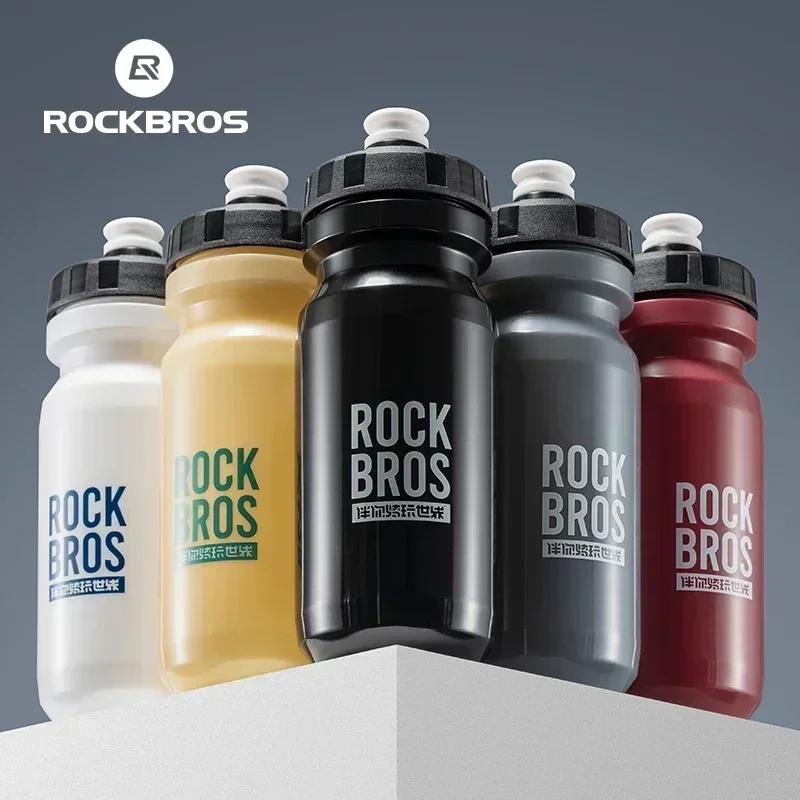 Commuting By Bike - ROCKBROS Fahrrad-Wasserflasche mit Staubschutz, 600 ml,