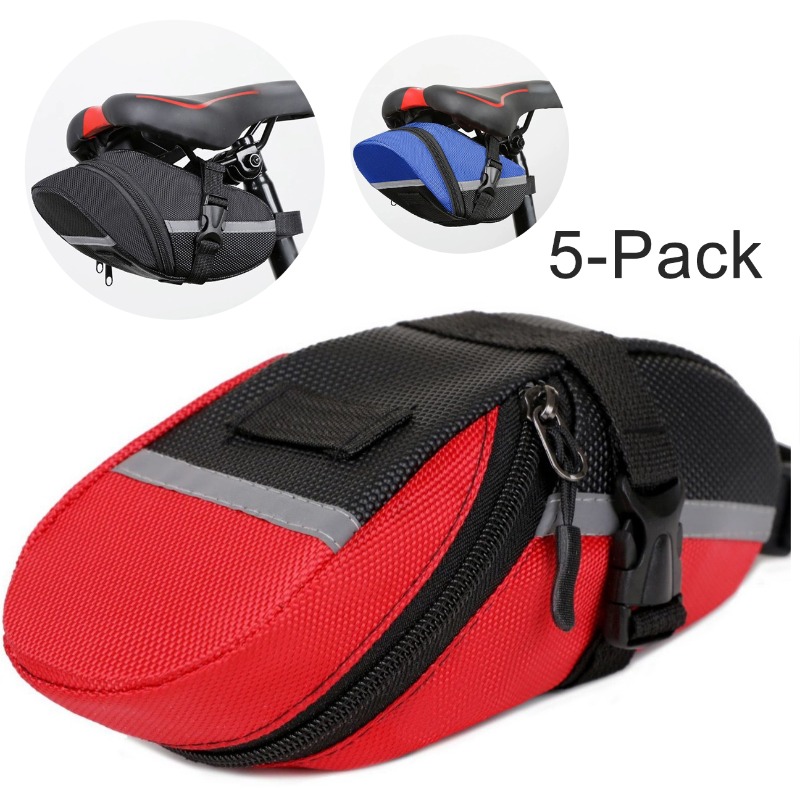 Saddle Bag Under Seat - 5er-Pack Fahrradsitztasche Fahrradsatteltasche unter dem Sitz