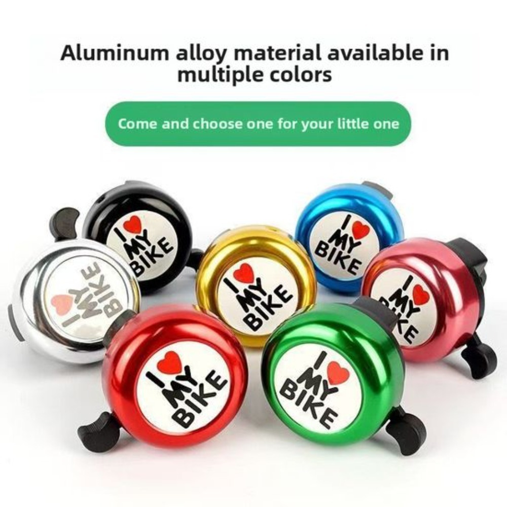 Bell Handlebar Ring - Niedliche Fahrrad-Lenkerklingel Lauter Alarmton Warnung Mini
