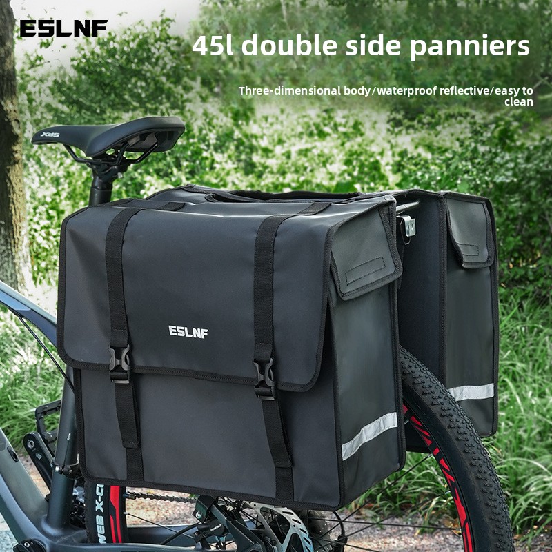 Cycling Journey - MTB Fahrrad 45L Große Kapazität Gepäckträgertasche