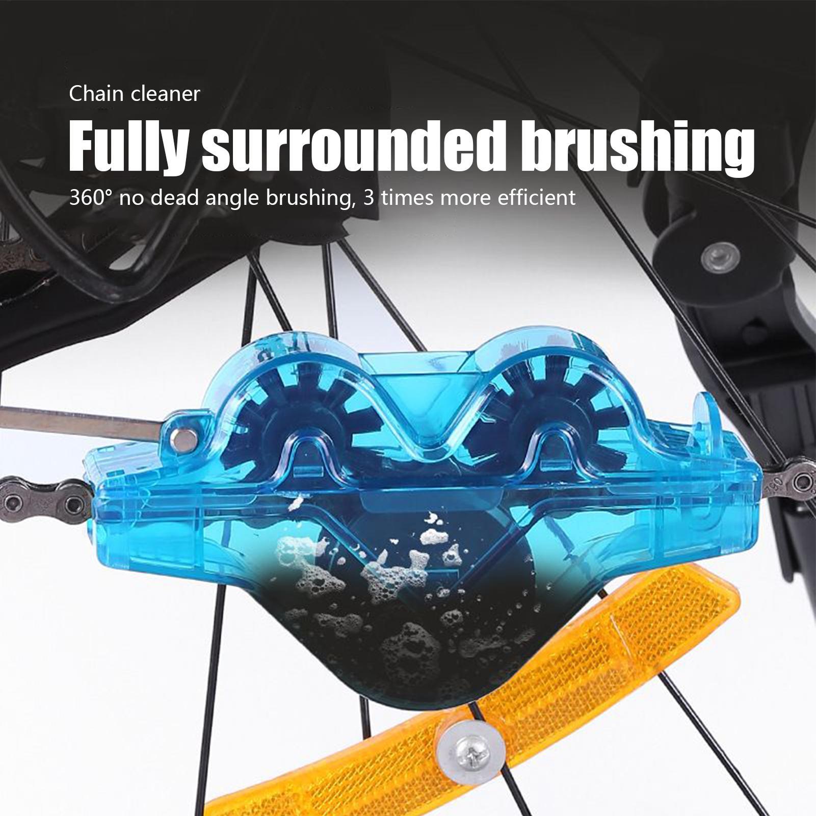 Grease Waterproof Bike - Fahrradketten-Reinigungsset mit Kettenreiniger und Entfetter, Fahrradzubehör