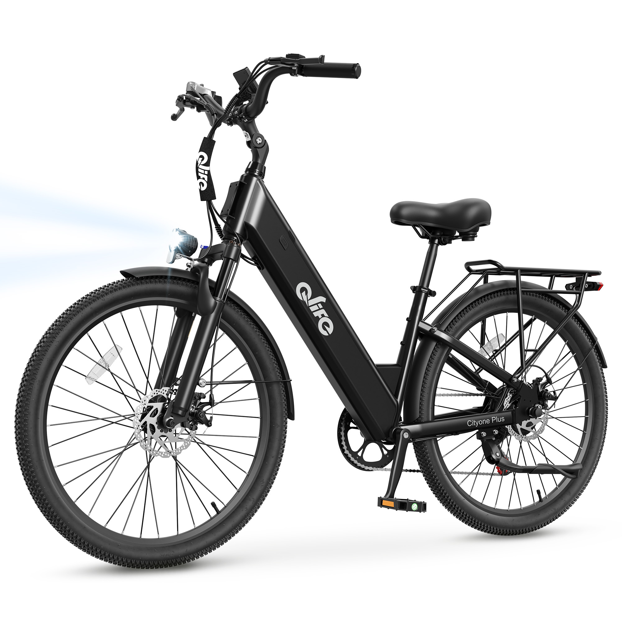 Commuting With Bike - Qlife Cityone Plus St Elektrofahrrad für