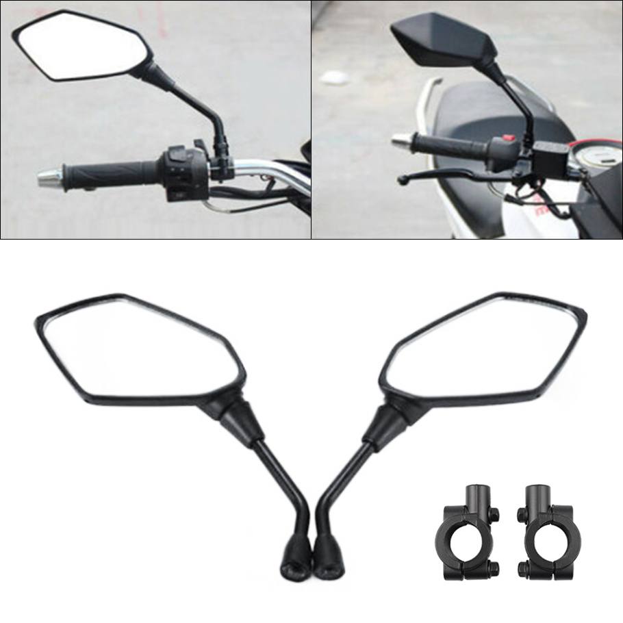 Mirror Handlebar Convex - 2 Stücke Universal Motorrad Konvexen Rückspiegel