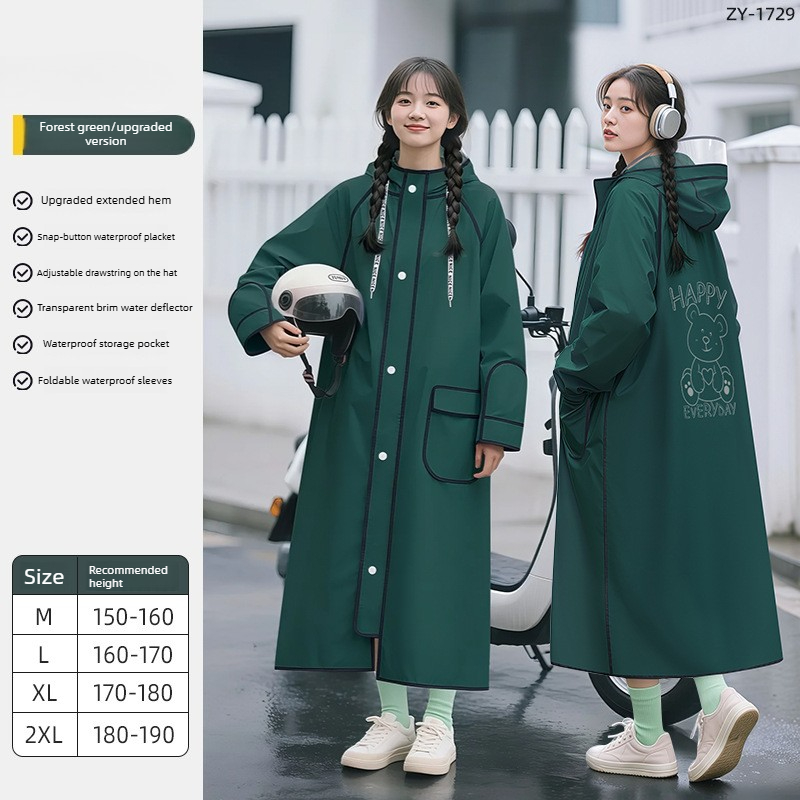 Ganzkörper-EVA-Wasserdichter R – Cycling Commute In Rain Bewertung und Preis
