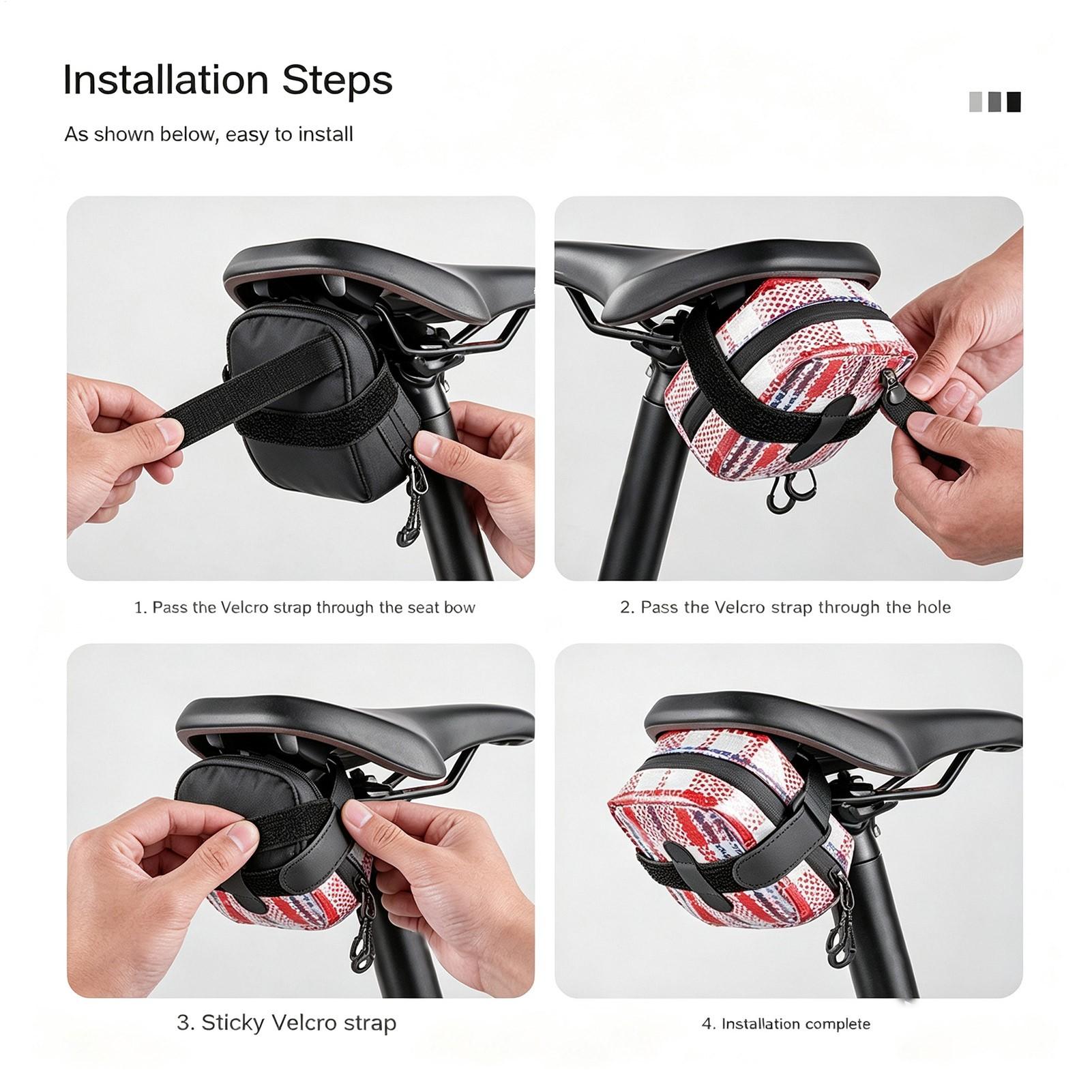 Satteltasche Fahrrad Sattel-Or – Saddle Bag Under Seat Bewertung und Preis
