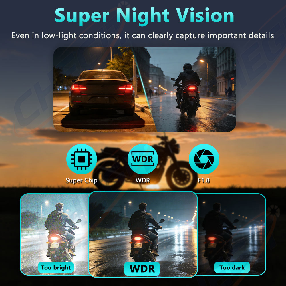 Neuer 2K HD Motorrad-DVR Wasse – Cycling Loop Bewertung und Preis
