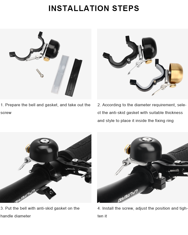 Retro Fahrrad Glocke Kupfer Kl – Bell Handlebar Ring Bewertung und Preis