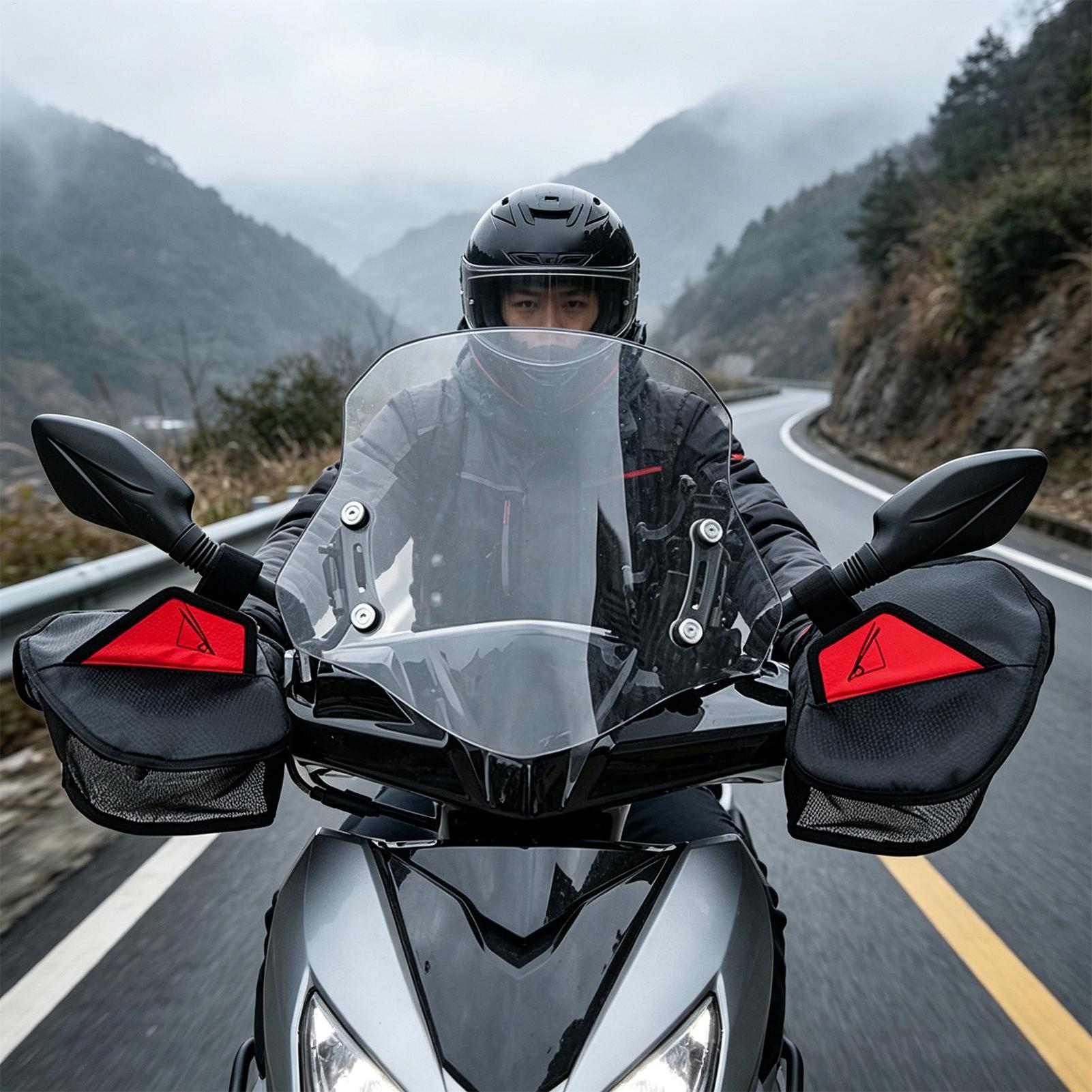 Motorrad-Lenkermuffen, atmungs – Cycling Commute Distance Bewertung und Preis
