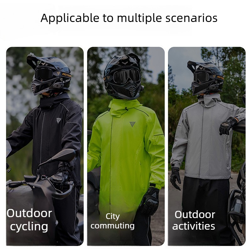 Motorrad-Regenanzug, wasserdic – Cycling Commute In Rain Bewertung und Preis