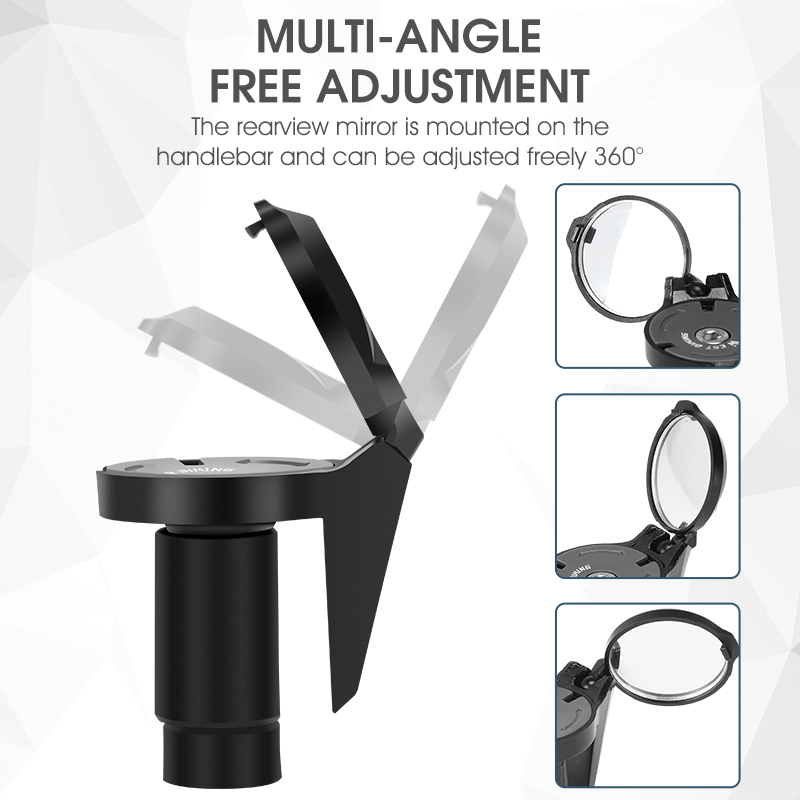 WEST BIKING 2PC Lenkerendenspi – Mirror Handlebar Convex Bewertung und Preis