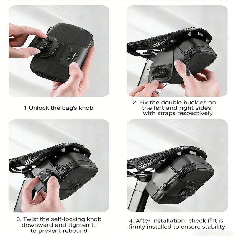 U2JB Fahrräder Sättel Tasche H – Saddle Bag Under Seat Bewertung und Preis